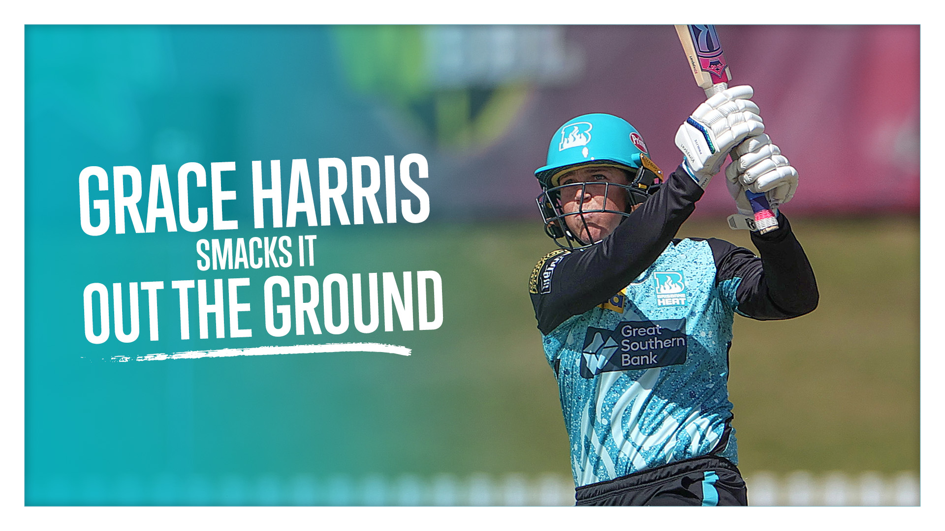 Lost Ball Alert Grace Harris Huge Six Brisbane Heat