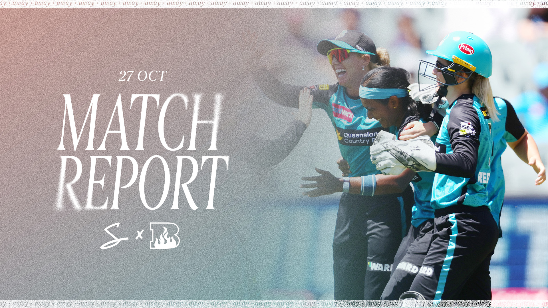 Heat get revenge on Strikers in WBBL|10 opener | Brisbane Heat